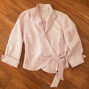 Coldwater Creek silvery lavendar wrap - Small